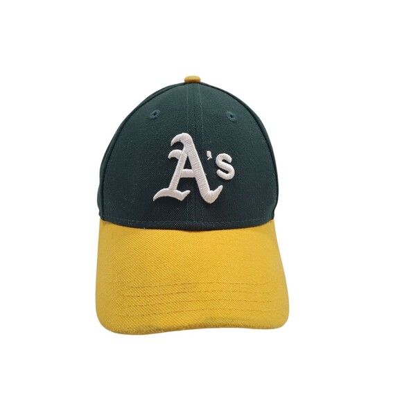 Oakland A's Youth Baseball Cap Hat New Era 9Forty Strapback MLB Athletics Logo - Picture 1 of 12